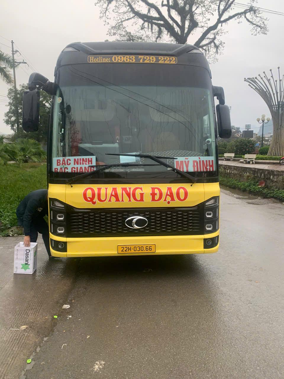 Xe Hà Giang – Hà Nội – Mỹ Đình: Xe Quang Đạo