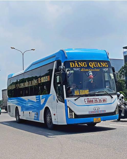 Xe Hà Giang – Bắc Ninh – Bắc Giang: Xe Đăng Quang
