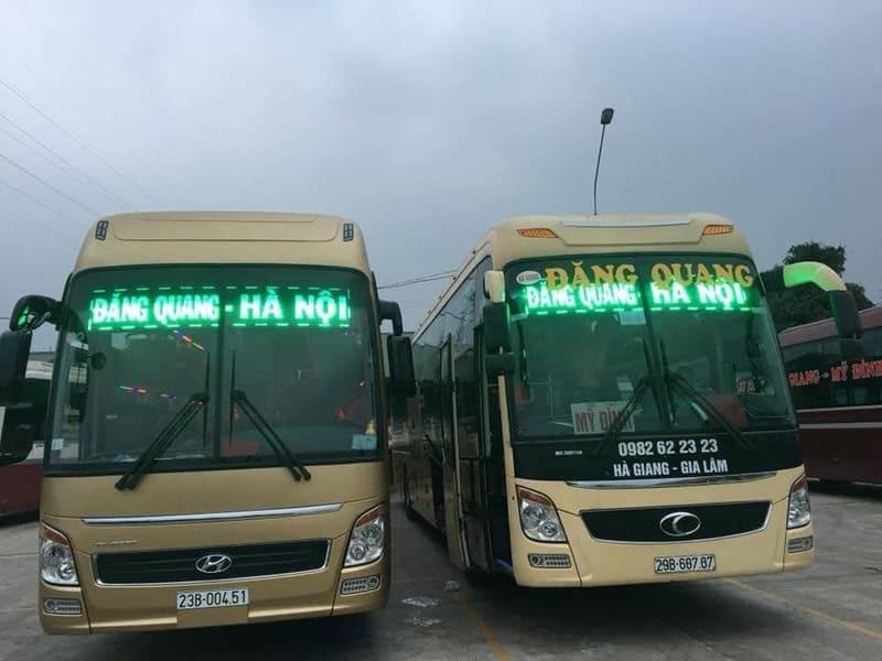 Xe Hà Giang – Hà Nội – Mỹ Đình: Xe Đăng Quang