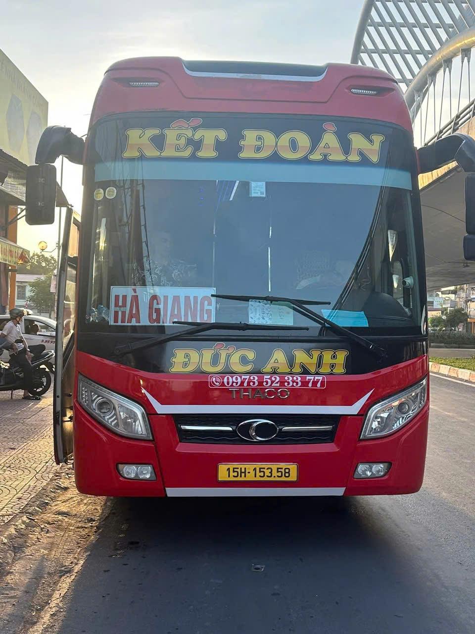 Xe Hà Giang – Sài Gòn: Xe Đức Anh